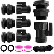 Vtenyeo spigot kit front view showing components for quick installation