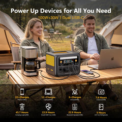 VTOMAN Jump 600X top flat design demonstrating compact stackable shape