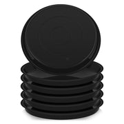 VUWEZ 8-inch saucers front pack showing six trays and durable design benefit