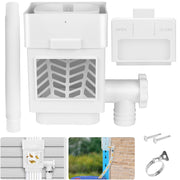 WADEO diverter front view showing clean design and easy installation benefit