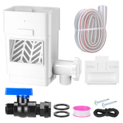 WADEO front view of diverter kit showing neat installation and easy access