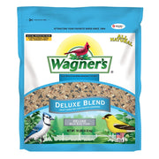Wagner's front packaging showing 10 lb bag attracting birds