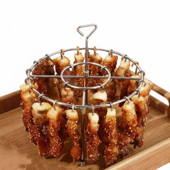 Wah Shing Yuen front view rack assembled showing stable cooking benefit