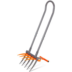 Walensee broadfork front view showing full tool and ergonomic benefits
