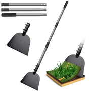 Walensee front view showing flat blade and long handle for efficient scraping