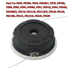 Wanotine C26-2 close-up of 10mm x1 LHF arbor for correct fit