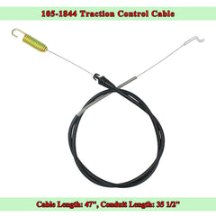 Wanotine cable close-up of Z-bend and spring ends showing precise fittings for easy attachment