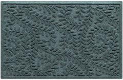 WaterHog Boxwood front view showing decorative ridged floral surface and curb appeal