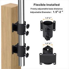 Wdwlbsm interior pole grip detail showing firm hold benefit