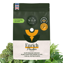 We the Wild front packaging showing 8.8 oz bag and benefits
