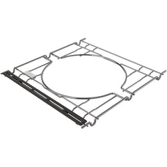 Weber crafted frame kit front view showing fit and expanded cooking options