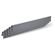 Weber Flavorizer Bars front view showing five bars and easy replacement benefit