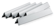Weber Flavorizer bars front view showing stainless steel and durable design