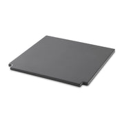 Weber glazed baking stone front view showing durable surface and even heat benefit