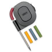 Weber iGrill Pro front view showing probe and cable, ensures accurate readings