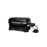 Weber Lumin front view showing compact design and quick setup benefit