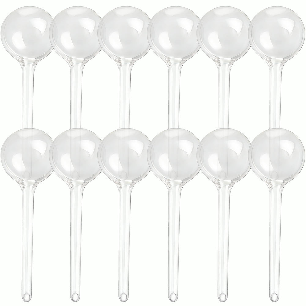 Wellinc front packaging showing 12 self watering globes and benefits