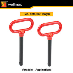 Wellmax R clip being inserted offering fast secure locking benefit