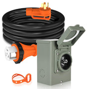 WELLUCK inlet box front view showing durable housing and safe mounting