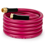WELLUCK front view of coiled hose shows compact storage and easy handling
