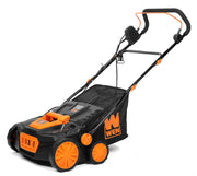 WEN DT1315 front view showing handle and 15-inch clearing path, clear operation benefit