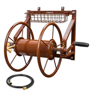 WERMAH front view of wall-mounted reel showing compact storage benefit
