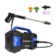 Westinghouse ePX3100v front view showing compact housing and handle, easy transport benefit