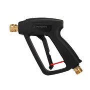 Westinghouse short pressure washer gun front profile showing compact design and control
