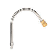 Westinghouse front view of 13 inch gutter cleaner wand showing compact design and stability