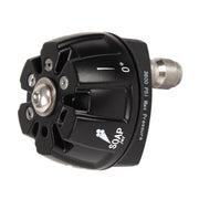 Westinghouse front view of 6-in-1 nozzle showing compact design and durability