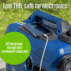 Westinghouse side profile demonstrating compact footprint that saves storage space