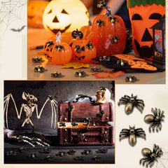 Weysat metal spider close-up highlighting detailed texture and vintage charm