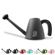 WhaleLife front view gray watering can showing compact design and clean lines