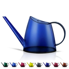 WhaleLife front view of blue watering can showing sleek design and decor appeal