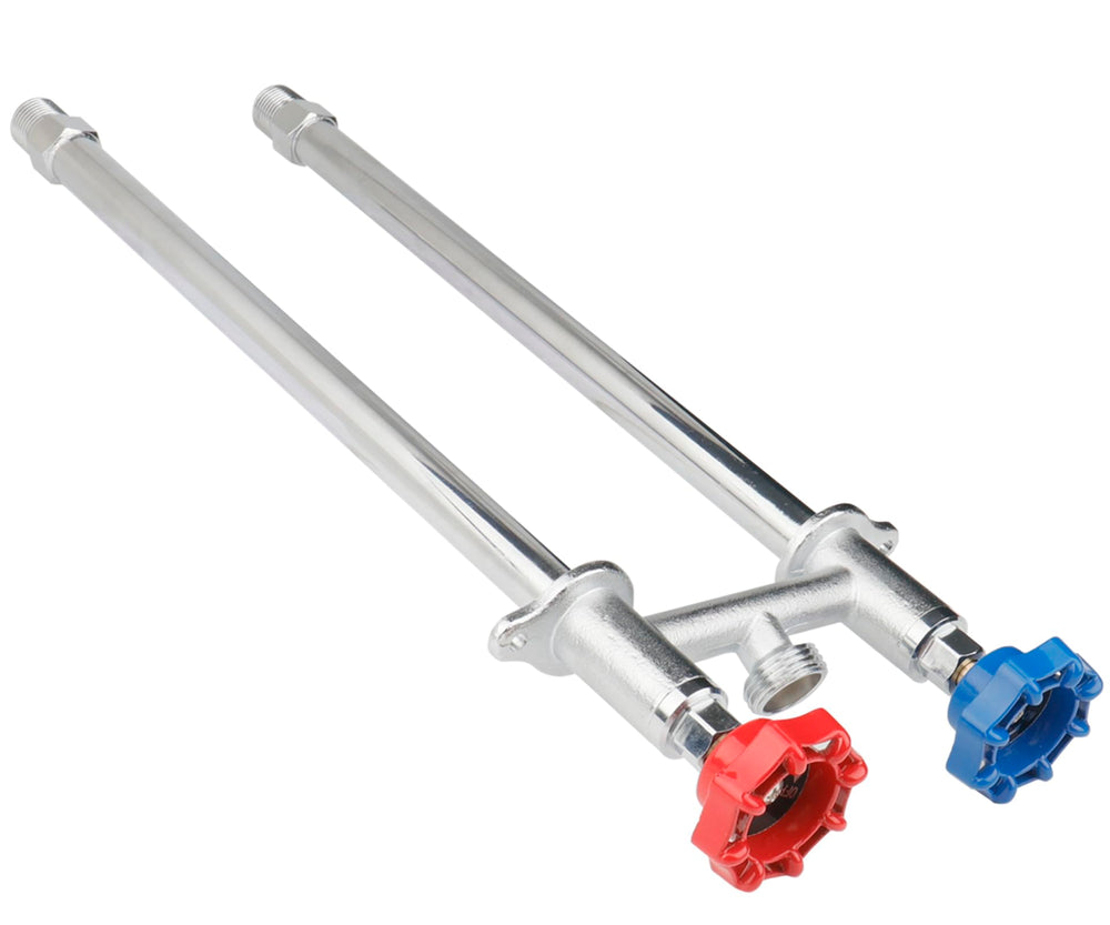 WHK front view of 12-inch frost free faucet showing durable build and finish