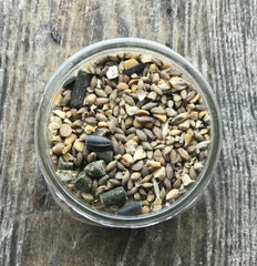 Wholesome Harvest close-up of grain texture showing digestible non-GMO ingredients