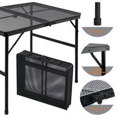 WildFinder hexagonal leg and triangular brace detail, adds stability