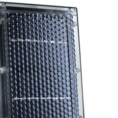 Wildgame Innovations close-up of polycarbonate cover protecting solar cells for longevity