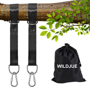 WILDJUE front view of strap kit showing hardware and pouch, ensures quick setup