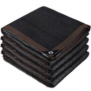 winemana front view packed showing compact folded tarp and easy storage benefit