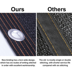 winemana grommet edge closeup highlighting reinforced mounting strength and durability