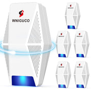 WNIGUCO front view packaging showing six plug-in units and benefits