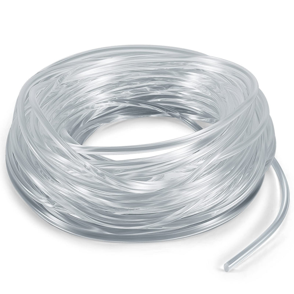Woanger front view of vinyl spline packaging showing length and diameter benefits