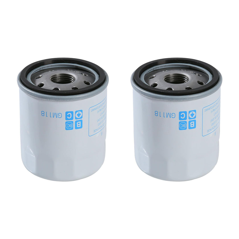 Woniu Auto front view pack of two filters showing replacement fit