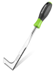 WORKPRO crack weeder front view showing complete tool and shape, precise removal