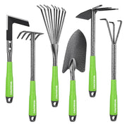 WORKPRO front view of full 6-piece tool set showing compact storage and variety