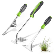 WORKPRO front packaging showing full 3-piece weeder set for quick identification