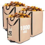 WORKPRO front view 72-gallon bag showing large capacity and durability