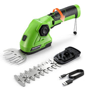 WORKPRO front view of cordless trimmer showing compact design and controls for easy handling