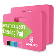 WORKPRO kneeling pad front view showing shape and cushioning benefit